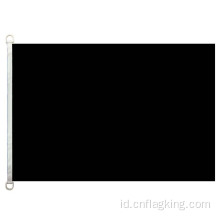 100% polyster 90*150 CM BlackFlag banner Bendera Hitam